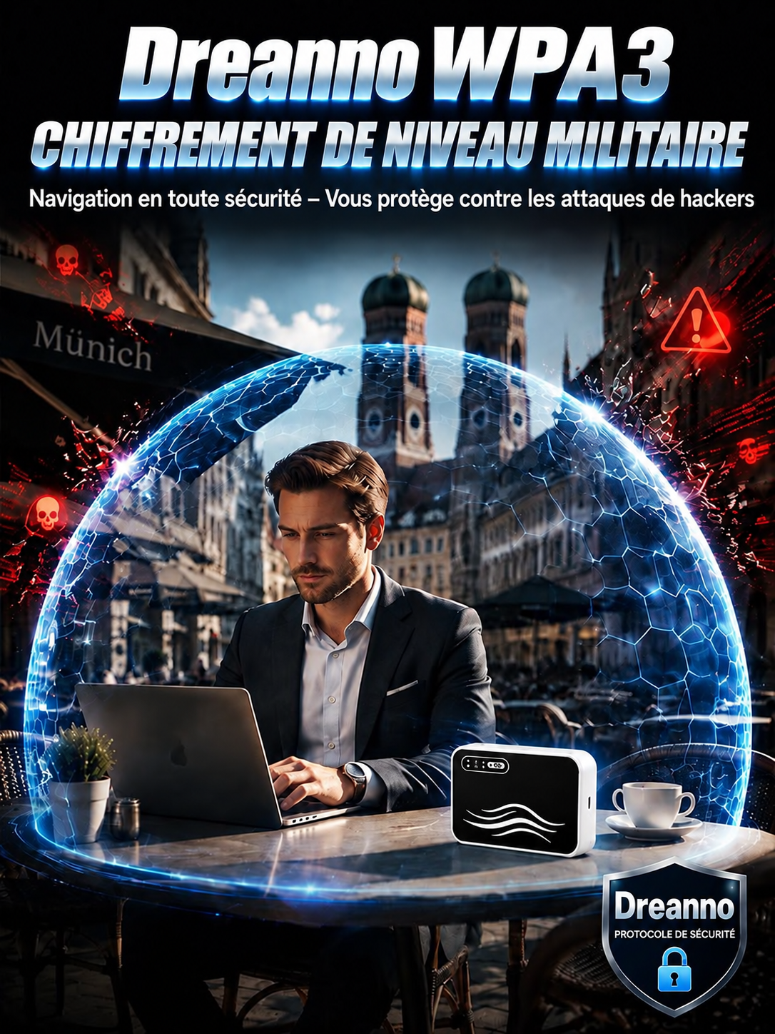 Wi-Fi portable international, sans visa, accès à Internet partout
