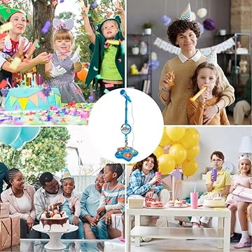 Microphone de karaoké pour enfants avec lumière