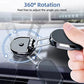 📱🧲 -60% ! 🚗Support Magnétique Voiture Pliable – Rotation 360°, 6 Aimants N52 & Bras Repliable pour Téléphones 4–7″