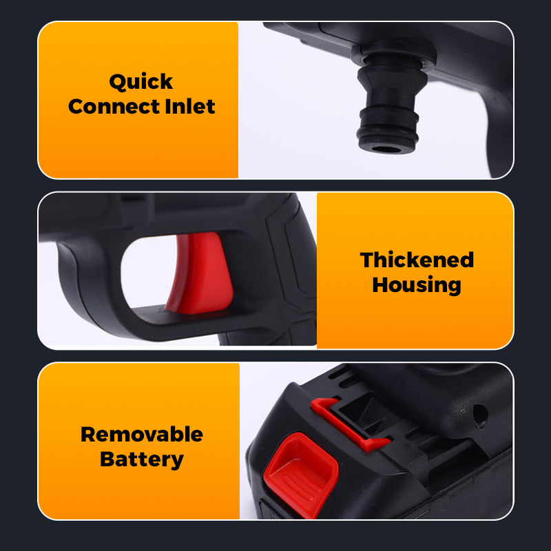 💥🚗 PROMO FLASH 50% DE RÉDUCTION ! 🚿 Pistolet à Eau Haute Pression Sans Fil Portable – Puissant, Rechargeable, Idéal pour Voiture, Jardin & Maison ✨