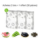 🥢Sac de Conservation en Aluminium Reutilisable et Fermable🌍Parfait pour Stocker et Protéger Vos Aliments!🌿