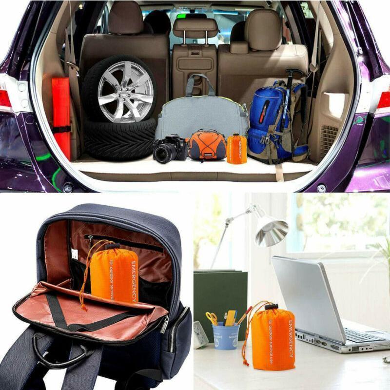 Sac de couchage thermique d'urgence pour le camping