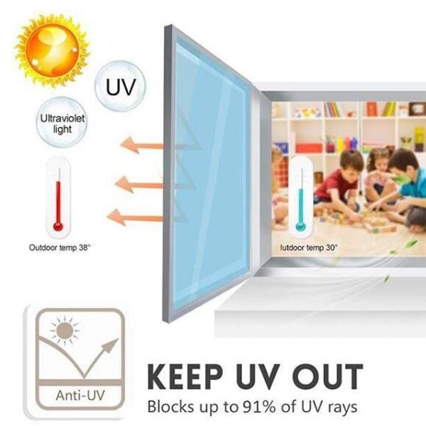 💯 49 % DE RÉDUCTION EN CE MOMENT ! 🔒 Autocollant anti-regards indiscrets pour fenêtres – Intimité à sens unique, protection contre les UV et application facile 🏠