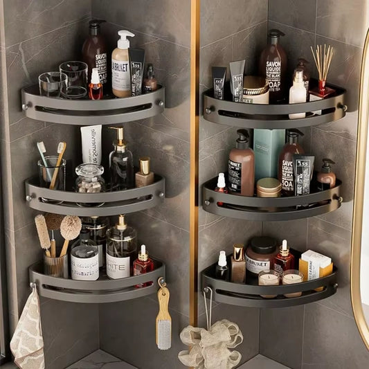 🔥50 % de réduction sur la liquidation🔥Étagère triangulaire de salle de bain🛁
