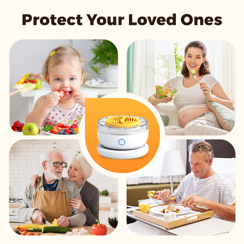 ⏳Spécial à durée limitée⏰Nettoyeur et purificateur d'aliments portable et étanche🍎🥬