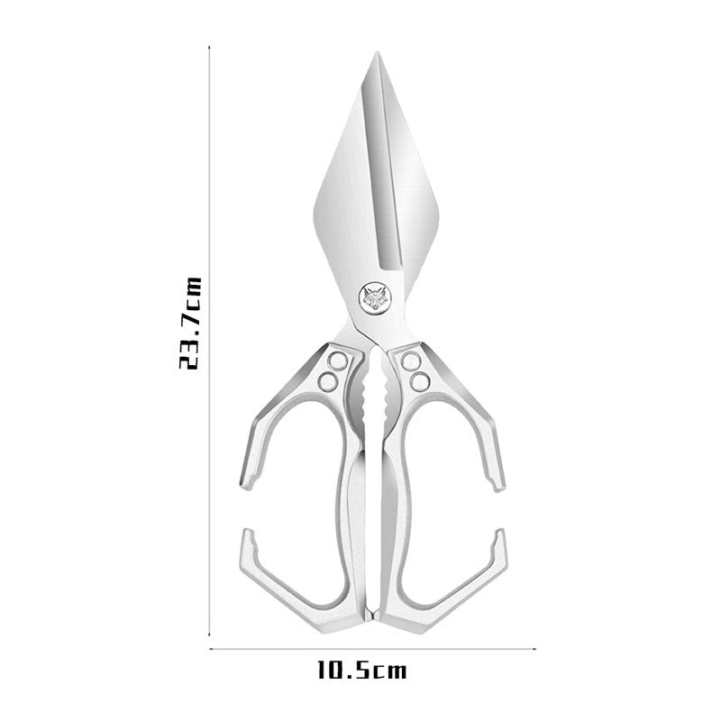 🔥50% de réduction ! Ciseaux de cuisine multifonctionnels et résistants – Acier inoxydable, démontables, anti-adhérents & parfaits pour viande, herbes, crustacés et plus ! 🦐🔪