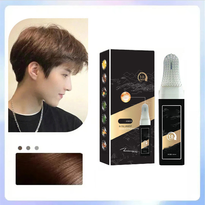 🔥 DERNIERES HEURES – 50% DE RÉDUCTION ! Peigne Colorant 2 en 1 pour Cheveux Gris – Sans Chimie, Sans Taches, Résistant à l’Eau