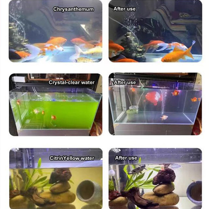 Stabilisateur d'Eau Complet pour Aquarium – Propre, sûr, instantané !