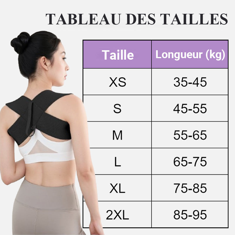 👑 Achetez 1, obtenez 1 gratuit ! 🏆 Correcteur de Posture MagTech – Soulagement Instantané & Design Discret – Confort Total au Quotidien 🌿