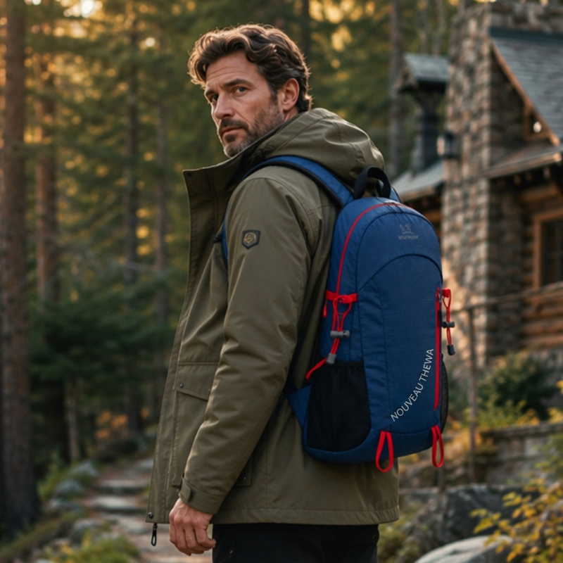 Sac à dos de camping pliable et étanche