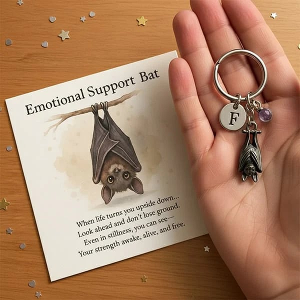 🦇Soutien émotionnel Bat Keychai inspirantn