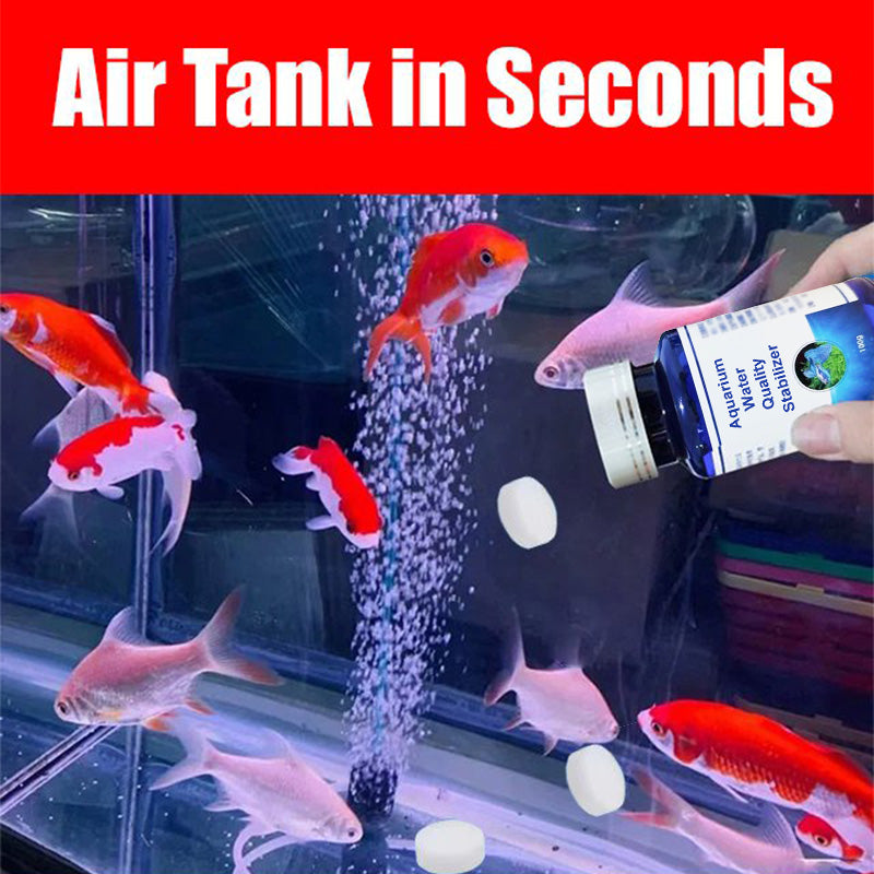 Stabilisateur d'Eau Complet pour Aquarium – Propre, sûr, instantané !