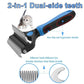 🐾 PROMO LIMITÉE 50% DE RÉDUCTION ! ✨ Brosse Démêlante pour Chats et Chiens – Professionnel, Double Face ✨