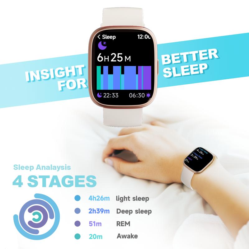 🔥 60 % DE RÉDUCTION MAINTENANT ! ⏰ Montre Connectée Sport Multifonctionnelle – Bluetooth, 100 Modes Sportifs & Étanchéité IP68 💧🏃‍♀️