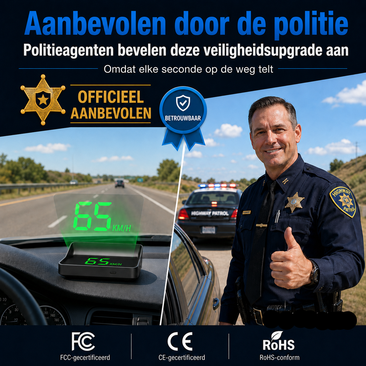 🚗🛰️ Affichage tête haute (HUD) et compteur de vitesse GPS numérique pour voiture – gardez les yeux sur la route, évitez les amendes. 50 % de réduction !