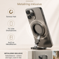 Support magnétique pour téléphone portable avec anneau, pivotant à 360°