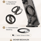 Support magnétique pour téléphone portable avec anneau, pivotant à 360°