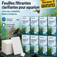 🐠 1 acheté, 1 offert ! ✨ FEUILLES CLARIFIANTES POUR AQUARIUM - Une eau cristalline en 24 heures, élimine les odeurs et les impuretés, sans danger pour tous les poissons et toutes les plantes 🌿🔮