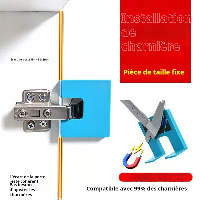 📢📢50 % de réduction✨Le Easy Hinge Mate🔧Votre solution rapide pour l'installation de portes