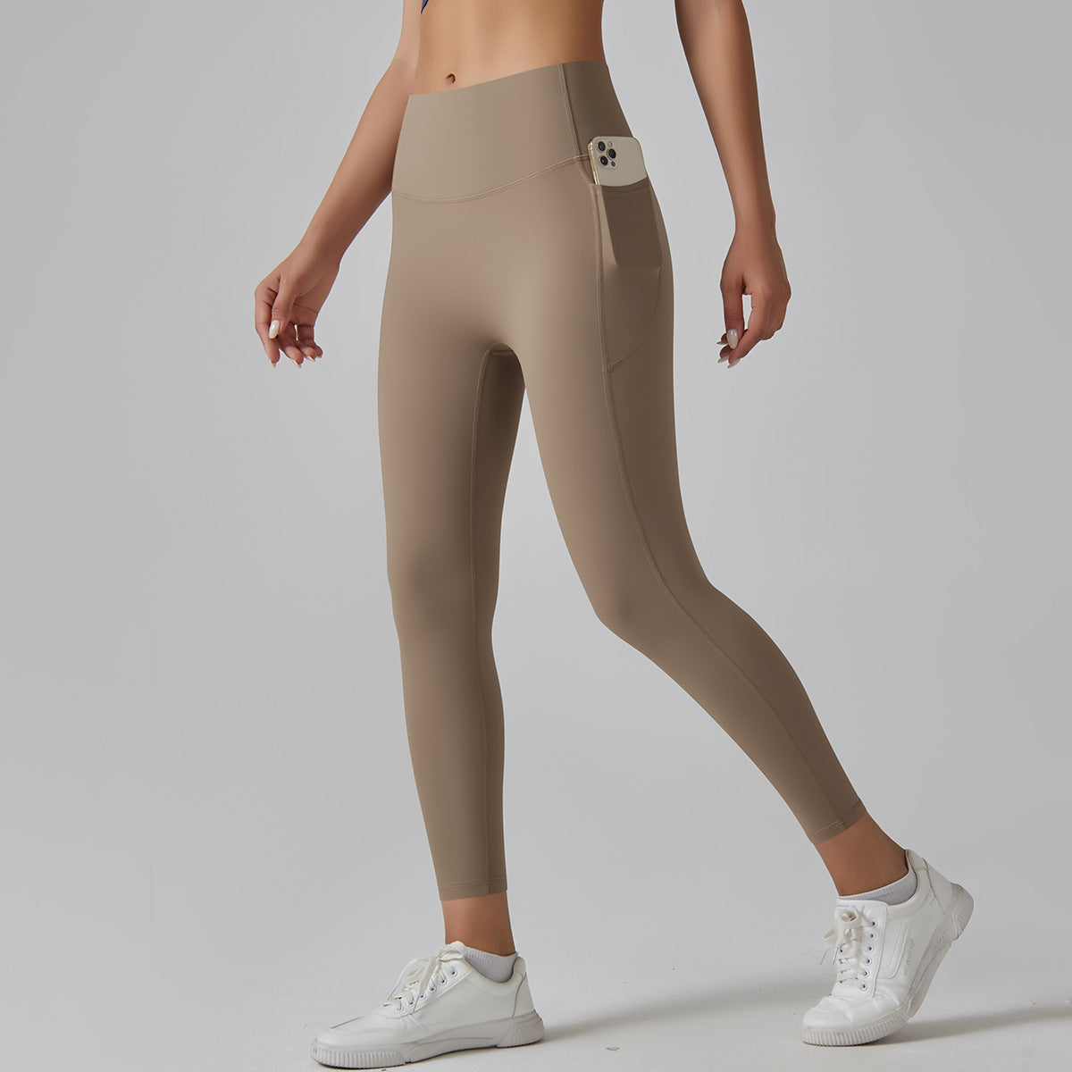 Legging Push-Up Taille Haute avec Poches Latérales