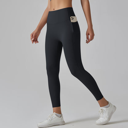 Legging Push-Up Taille Haute avec Poches Latérales