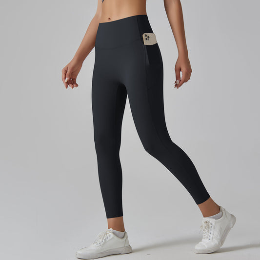 Legging Push-Up Taille Haute avec Poches Latérales
