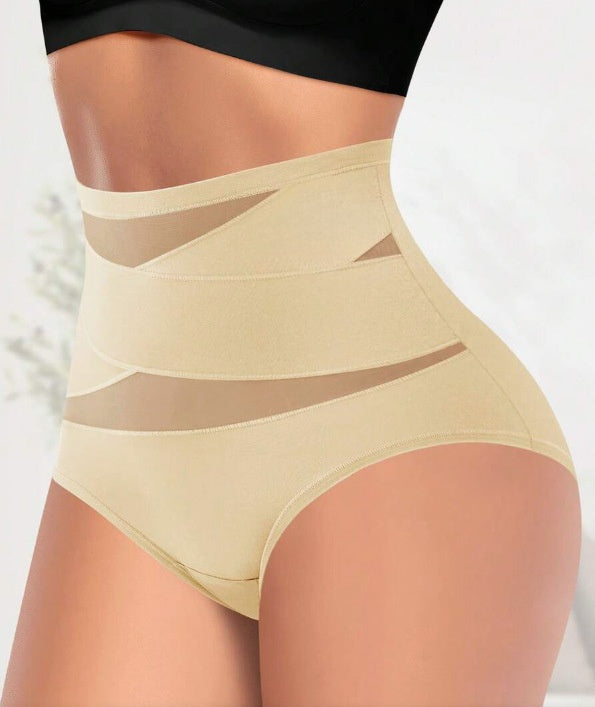 🌸✨Culotte gainante taille haute avec renfort à l'entrejambe pour grandes tailles