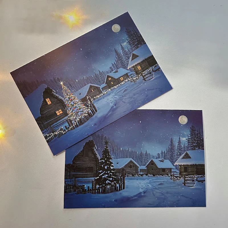 Les cartes de Noël font une surprise - Illuminez-vous pour Noël