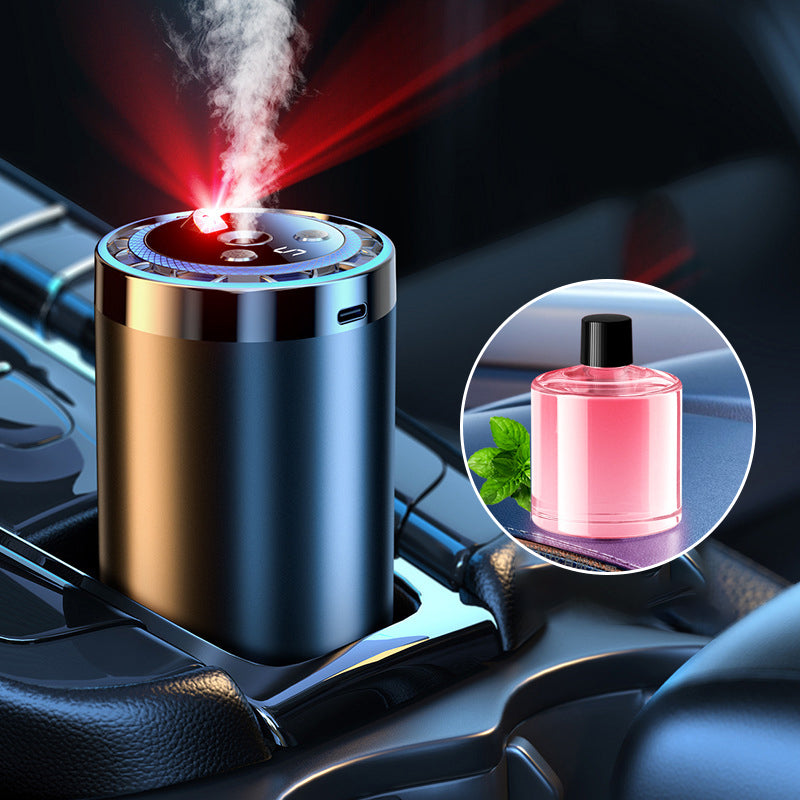 💡 Ambiance Lumineuse & Aromatique en Voiture 🌙 Votre diffuseur intelligent 2-en-1 !