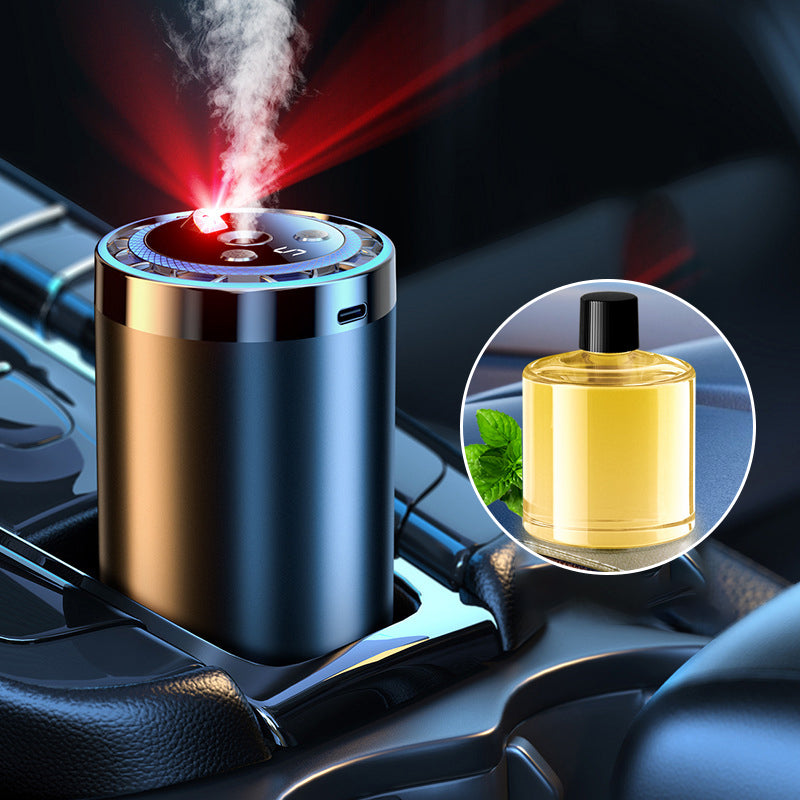 💡 Ambiance Lumineuse & Aromatique en Voiture 🌙 Votre diffuseur intelligent 2-en-1 !