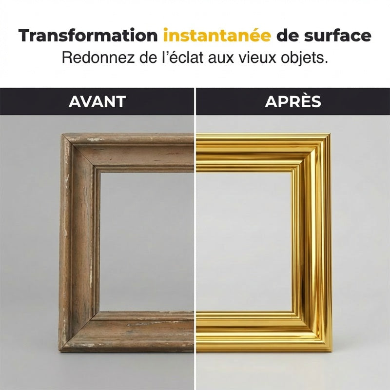 Peinture Métallisée Brillante à Base d'Eau