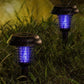 Lampe solaire anti-moustiques sur piquet