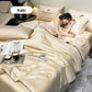 🛏️Parure en velours 4 pièces❄️Confort glacé💕【Vente directe】-50% PROMO