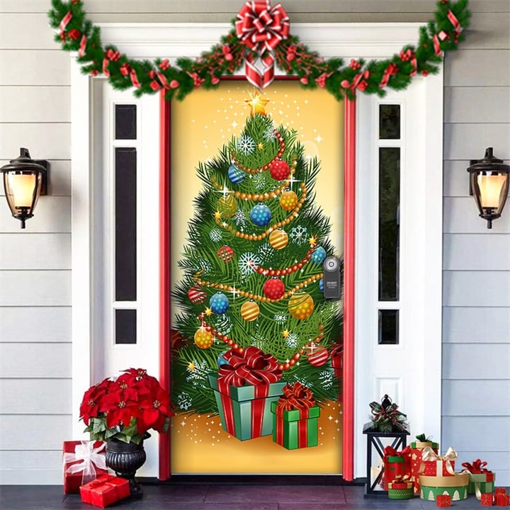 🎄Offres anticipées de Noël - 49 % de réduction🎅Décorations de Noël 2027 pour porte d'entrée🎅
