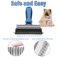 🐾 PROMO LIMITÉE 50% DE RÉDUCTION ! ✨ Brosse Démêlante pour Chats et Chiens – Professionnel, Double Face ✨
