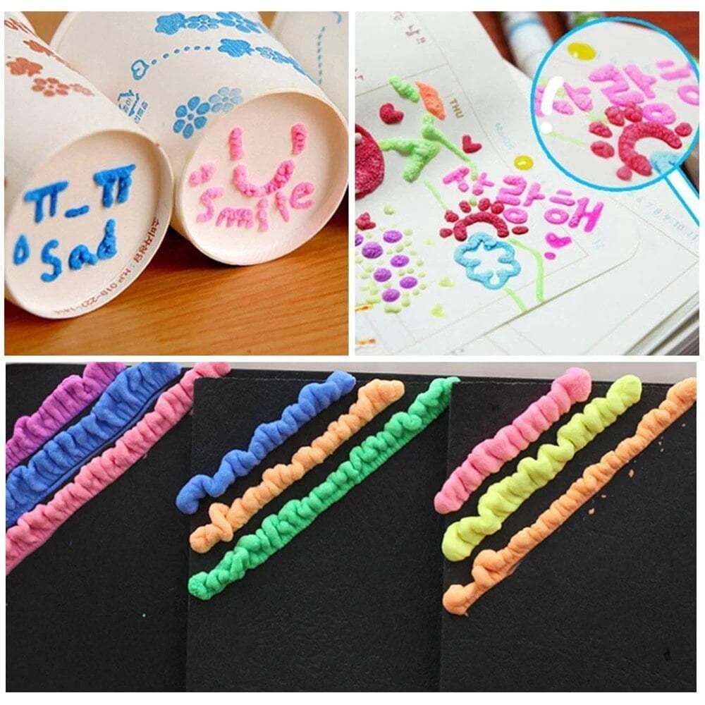 🎄Soldes de Noël - 2 achetés, 1 offert⏳Stylos à dessin DIY Bubble Popcorn (nécessitant un chauffage)🎁