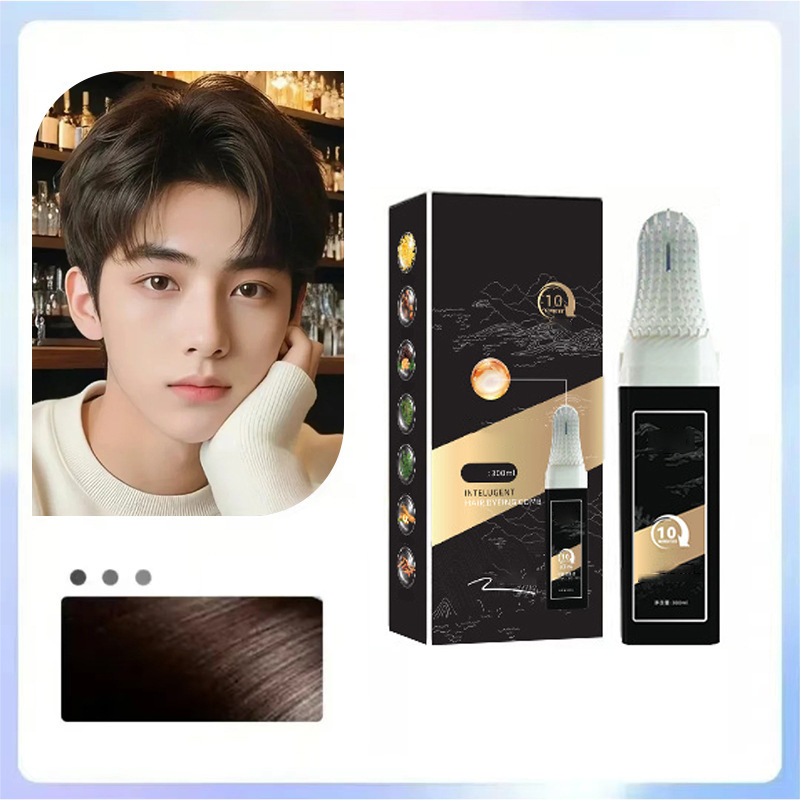 🔥 DERNIERES HEURES – 50% DE RÉDUCTION ! Peigne Colorant 2 en 1 pour Cheveux Gris – Sans Chimie, Sans Taches, Résistant à l’Eau