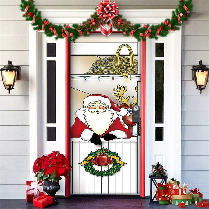 🎄Offres anticipées de Noël - 49 % de réduction🎅Décorations de Noël 2027 pour porte d'entrée🎅