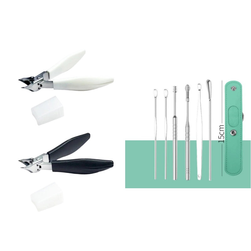 🦶 ACHETEZ 1, RECEVEZ 1 GRATUIT – Coupe-ongles à large ouverture – collecteur d'ongles intégré – ergonomique – coupe les ongles d'orteils sans se pencher – 50% DE RÉDUCTION