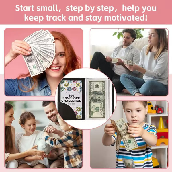 📢📢50% de réduction ! 💸Livre de Défi Épargne avec Enveloppes – Budget Hebdo & Objectifs sur 1 An 💸📅