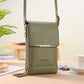 👜📱Sac bandoulière élégant pour téléphone portable pour femme avec fenêtre tactile