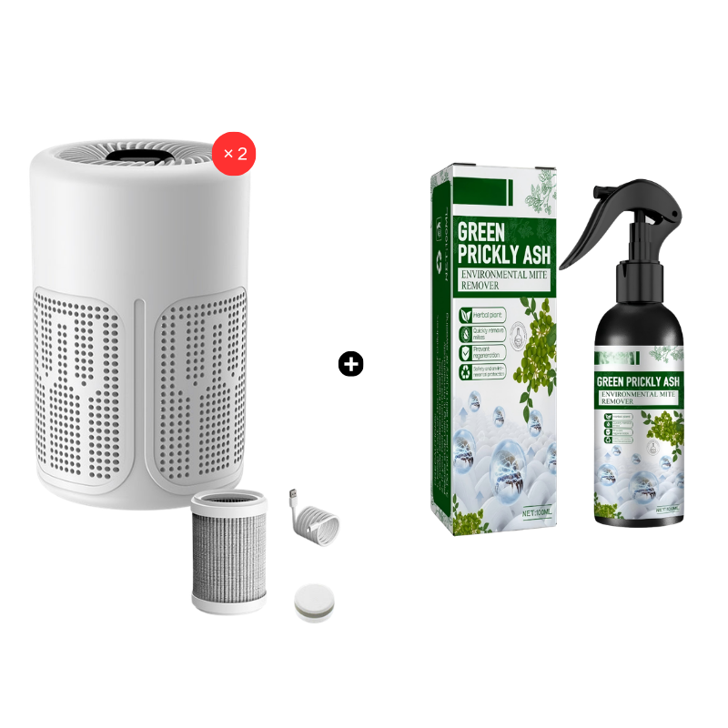 🌬️🏠 PROMO FLASH 50% ! Purificateur d'Air Maison – Filtration Multicouche, 30-50m², Ultra-Silencieux, Écoénergétique, Idéal Chambre & Salon ✨