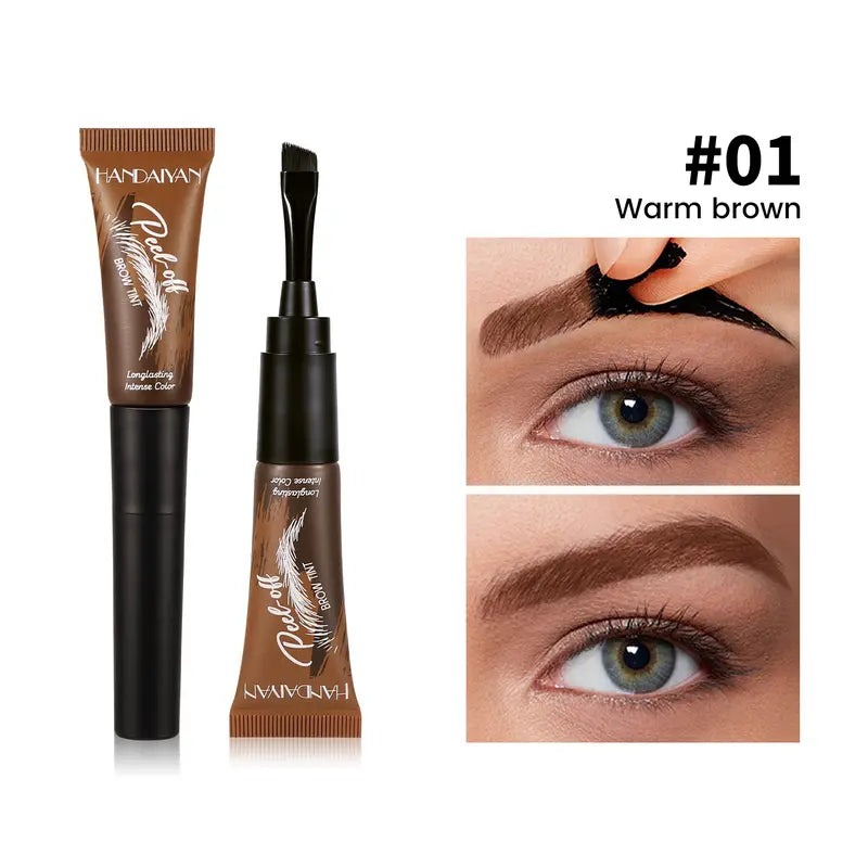 🌟🔥 Dernier jour Teinture sourcils étanche, facile application retire simplement couvre poils gris best-seller 50000 ventes ✨