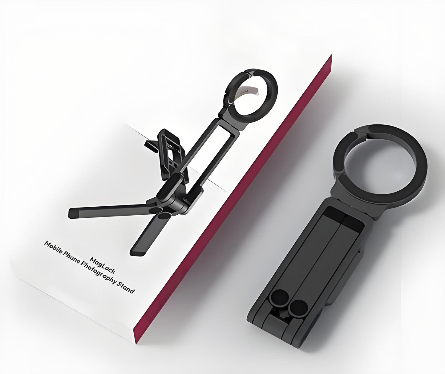 📱 50% DE RÉDUCTION ! 🔋 Trépied Magnétique iPhone - Fixation Puissante pour Voiture/Équipement, Compatible Photos & Vidéos 🧲🎥