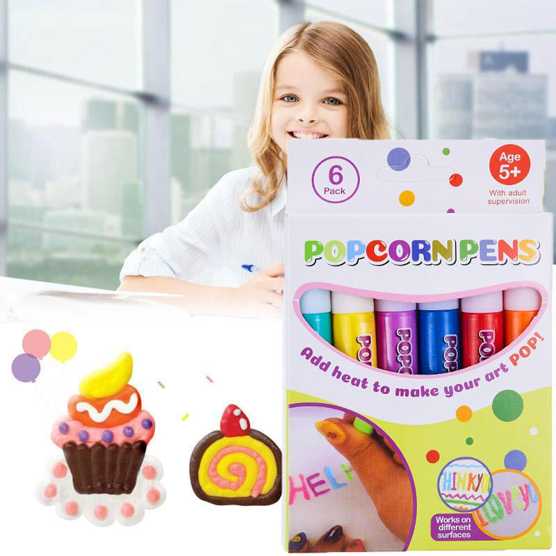🎄Soldes de Noël - 2 achetés, 1 offert⏳Stylos à dessin DIY Bubble Popcorn (nécessitant un chauffage)🎁