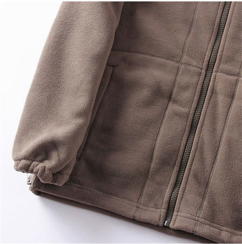 🎄🎅 Convient aux hommes et aux femmes🎁 Veste chaude matelassée double couche unisexe （ 50% DE RÉDUCTION ）