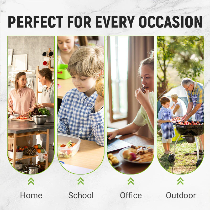🔥Bestseller Mondial🍗 Offre limitée ! Achetez 1 obtenez 1 gratuits🥦Sacs de Rangement Réutilisables en Aluminium avec Fermeture Hermétique