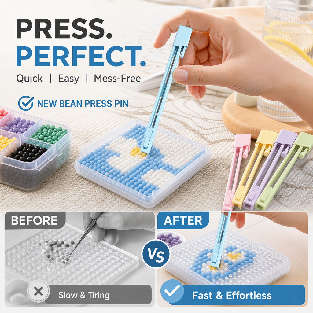 Push-Button Bead Pen