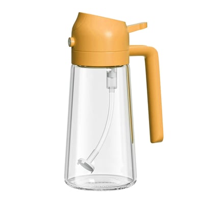 ✨💕Pulvérisateur et distributeur d'huile en verre 2 en 1/-600ml