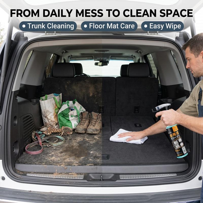 🚗 Nettoyant intérieur en spray – Redonnez à votre voiture son aspect neuf en quelques minutes ✨